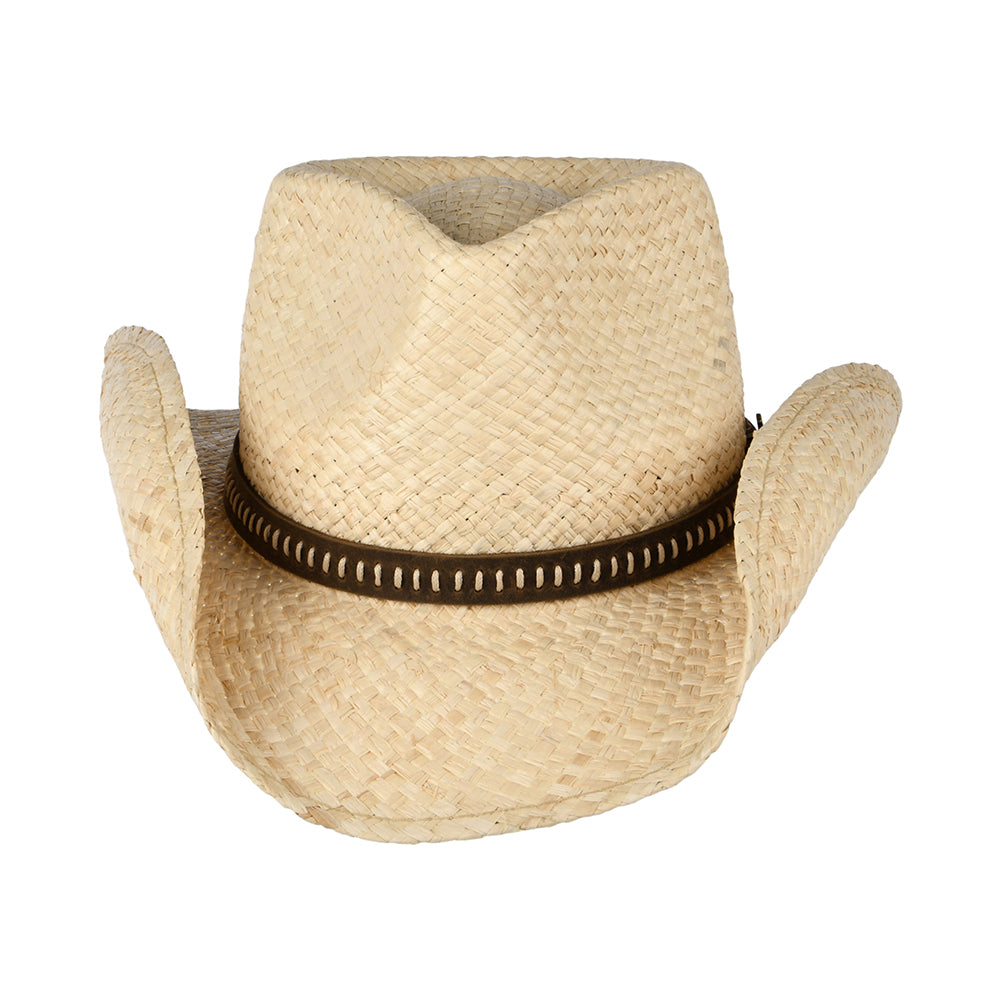 Chapeau de Cowboy Western en Raphia naturel STETSON
