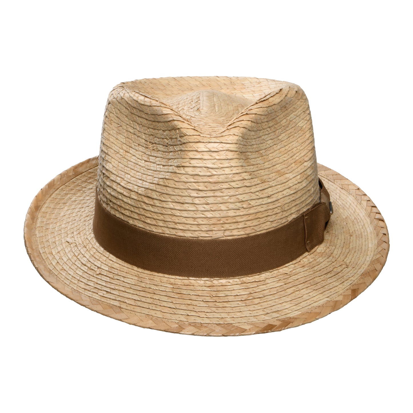 Chapeau Fedora en Paille de Palme Landon toast SCALA