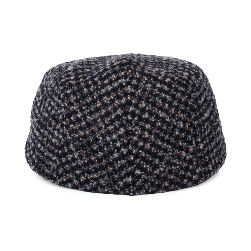 Casquette Plate Harwood bleu marine-marron-blanc BAILEY