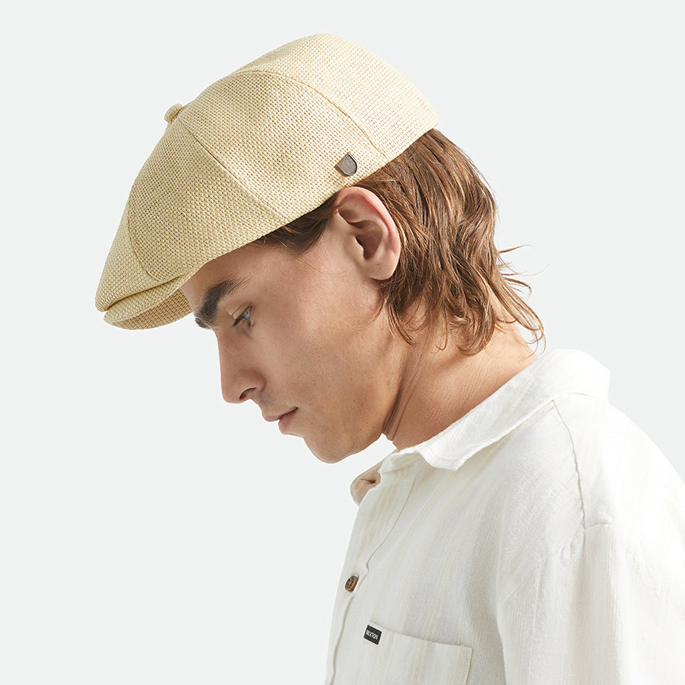 Casquette Gavroche Légère en Paille Toyo Brood naturel BRIXTON