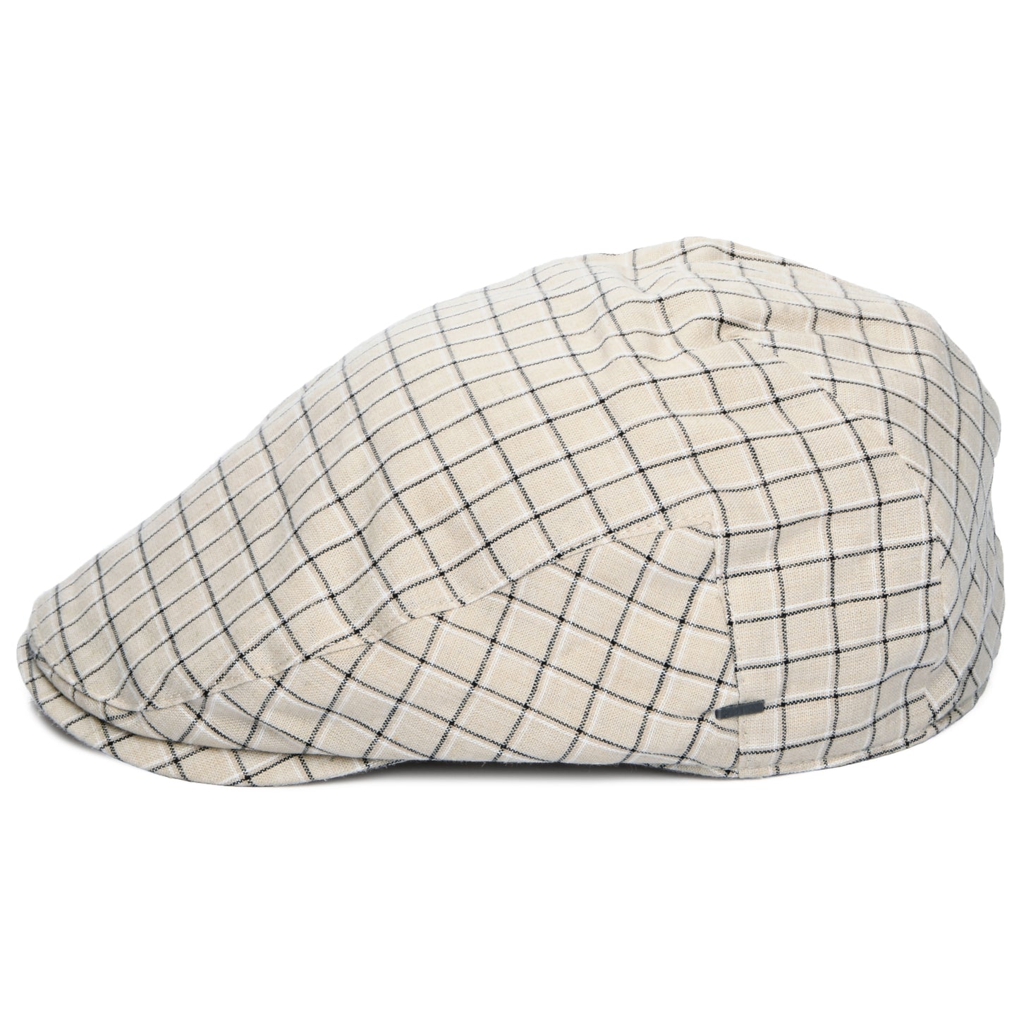 Casquette Plate en Coton et Lin Liam beige BAILEY