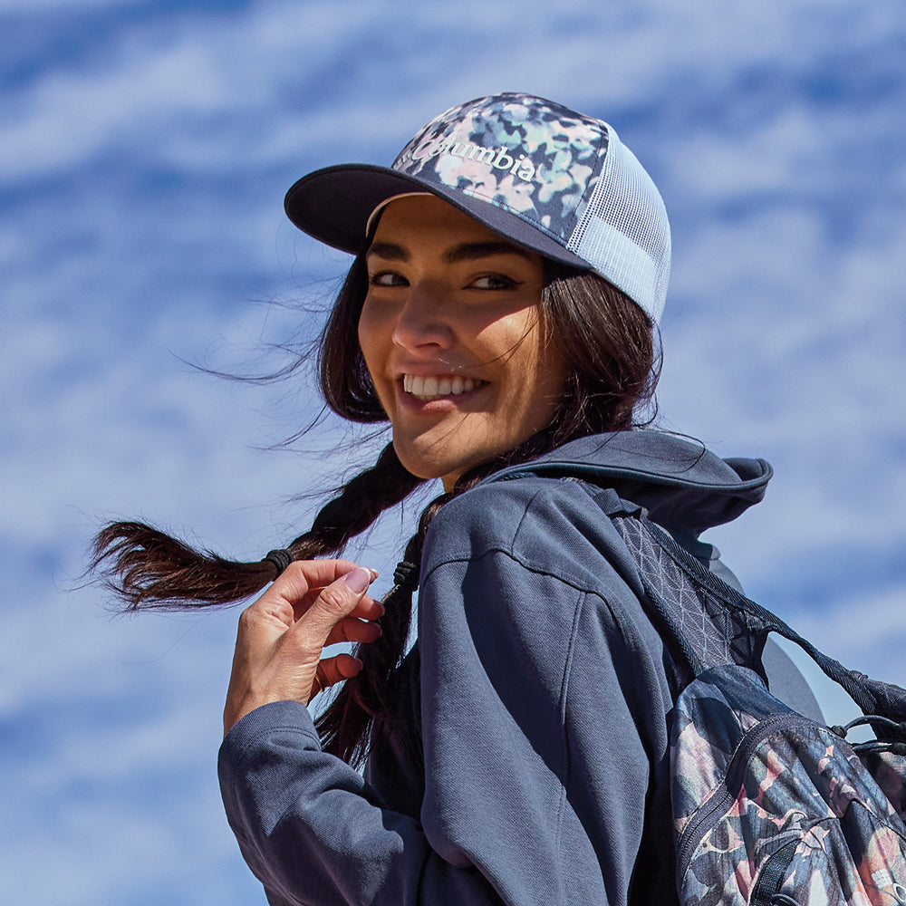 Casquette Trucker Punchbowl bleu-blanc COLUMBIA