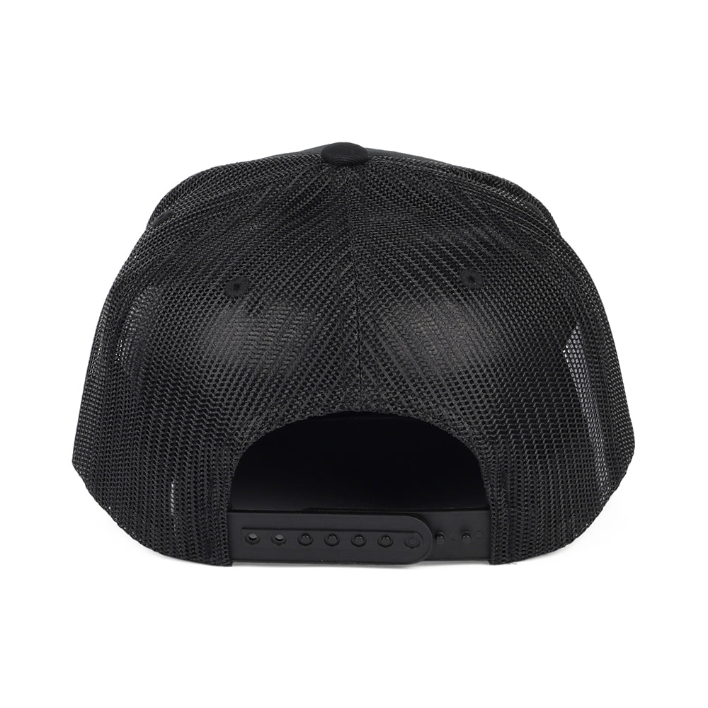 Casquette Trucker Palmer Proper MP noir sur noir BRIXTON
