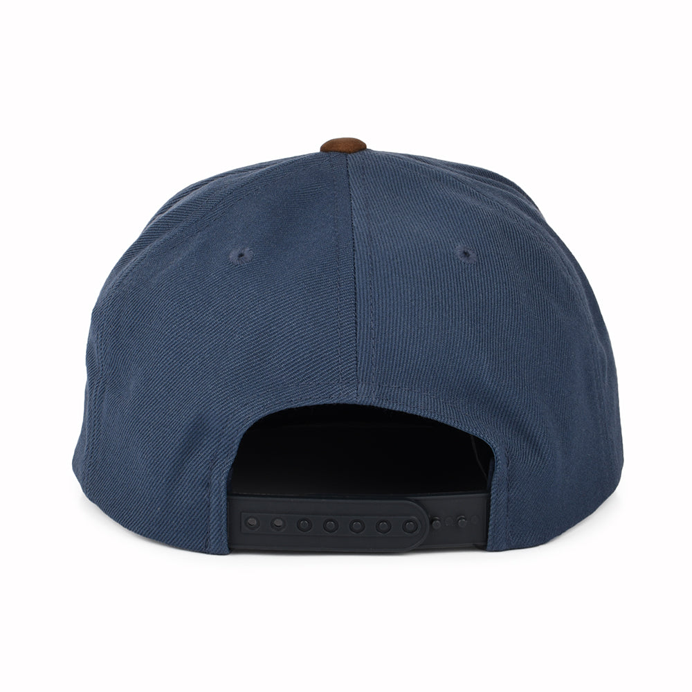 Casquette Snapback Oath III bleu-marron BRIXTON