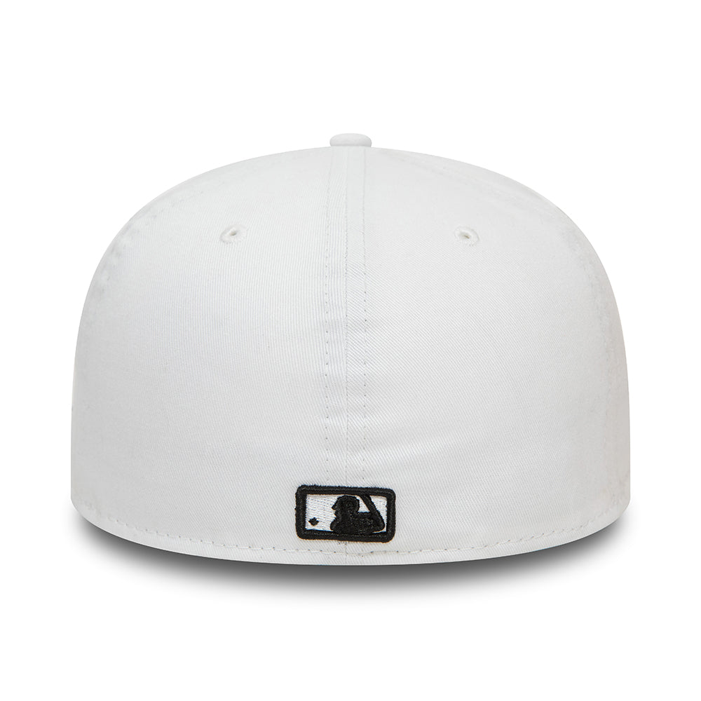 Casquette 59FIFTY MLB League Essential Chicago White Sox blanc-noir NEW ERA