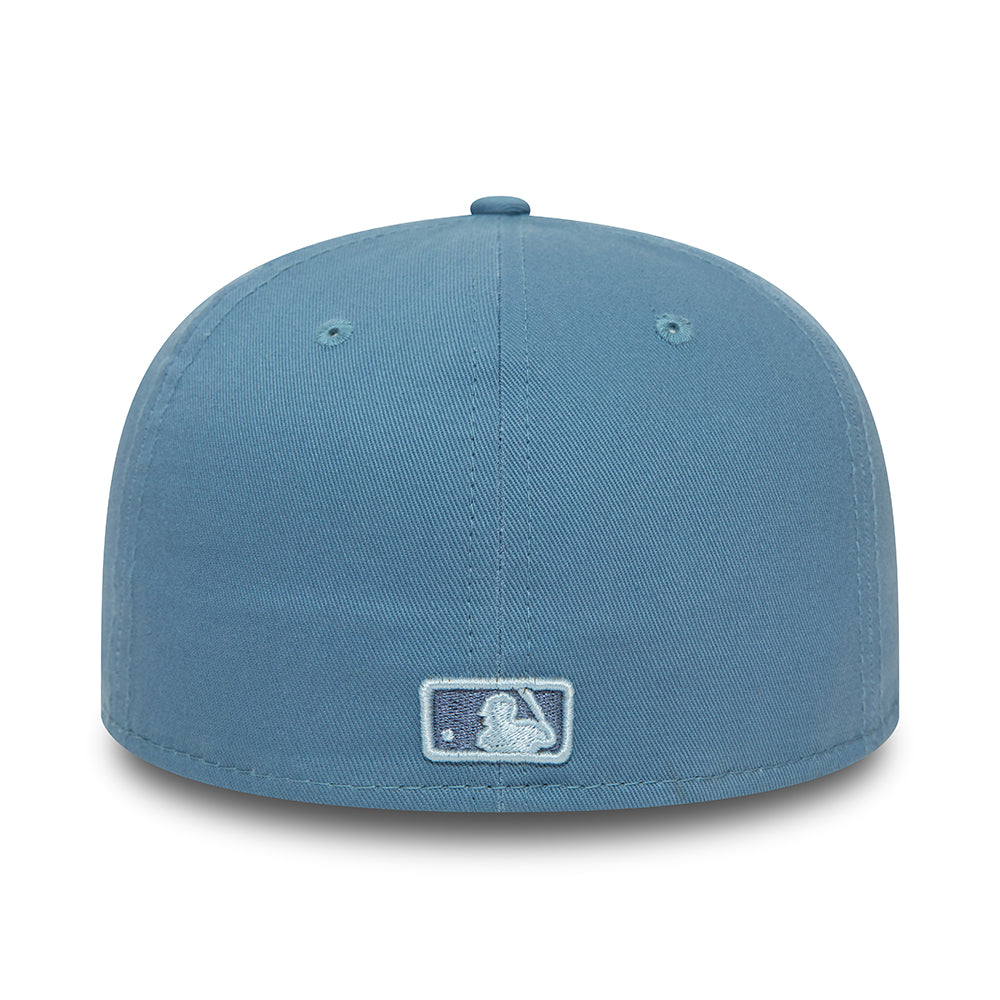 Casquette 59FIFTY MLB League Essential New York Yankees bleu clair-bleu glacé NEW ERA