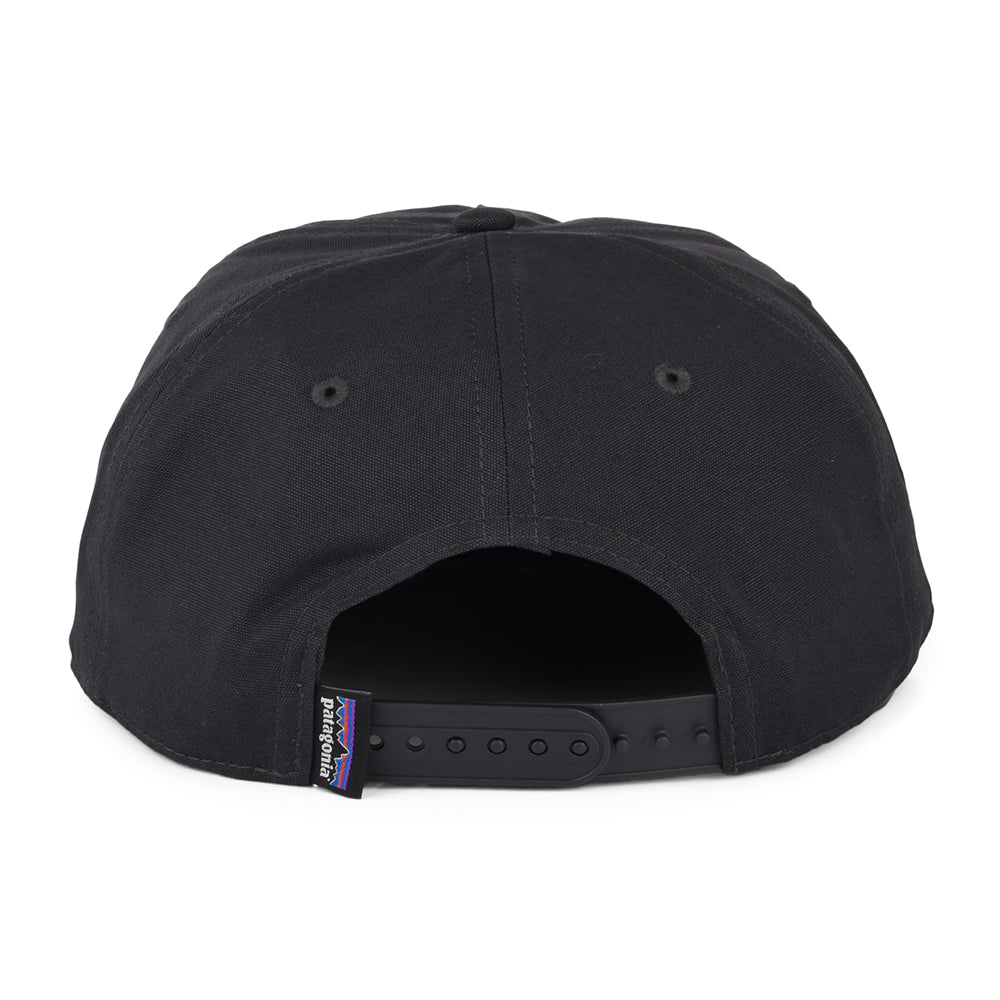 Casquette en Coton Bio Boardshort Label Funfarer noir encre PATAGONIA