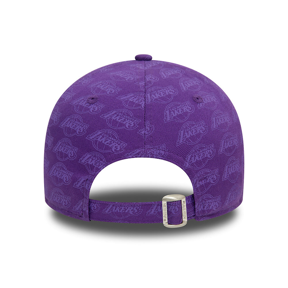 Casquette 9FORTY NBA Monogram L.A. Lakers violet NEW ERA