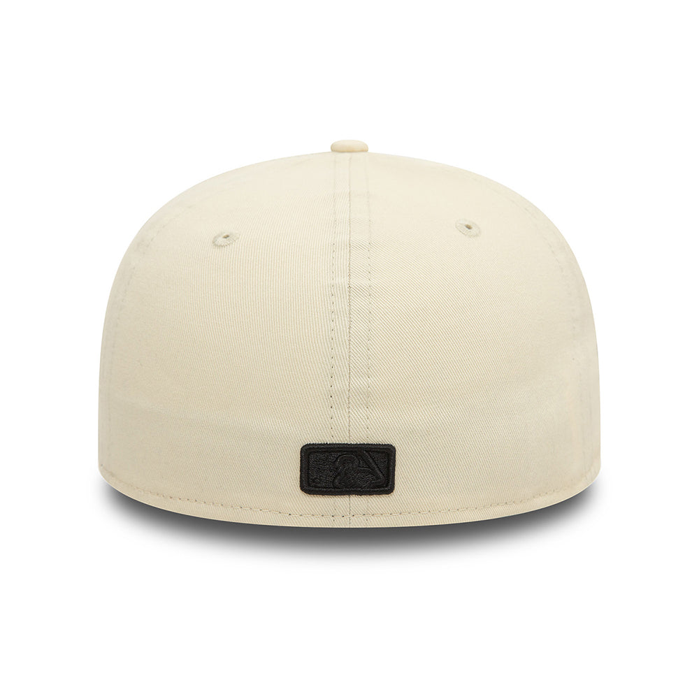 Casquette 59FIFTY MLB Seasonal World Series Low Profile Pittsburgh Pirates crème clair-noir NEW ERA