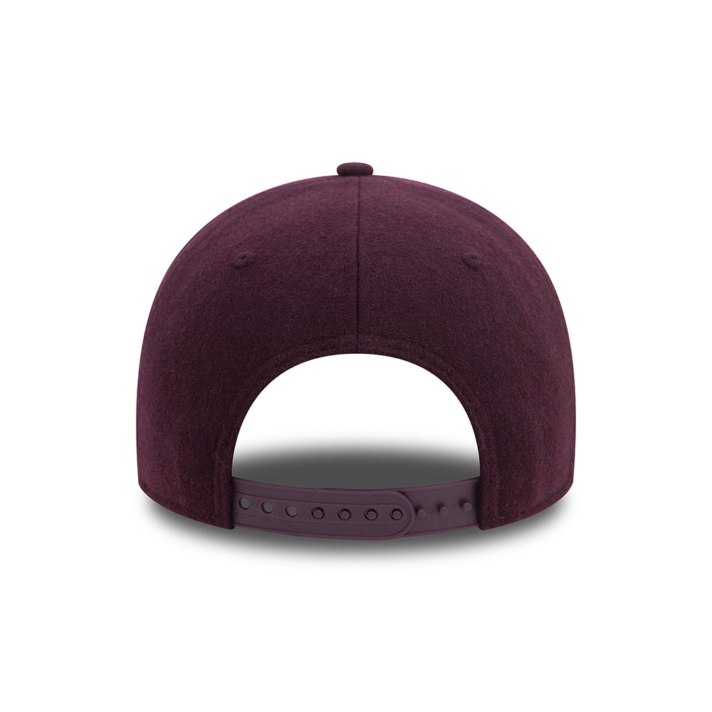 Casquette 9FORTY MLB Melton Wool New York Yankees violet-blanc NEW ERA