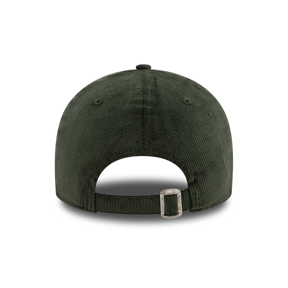 Casquette 9FORTY MLB Cord Oakland Athletics vert foncé NEW ERA