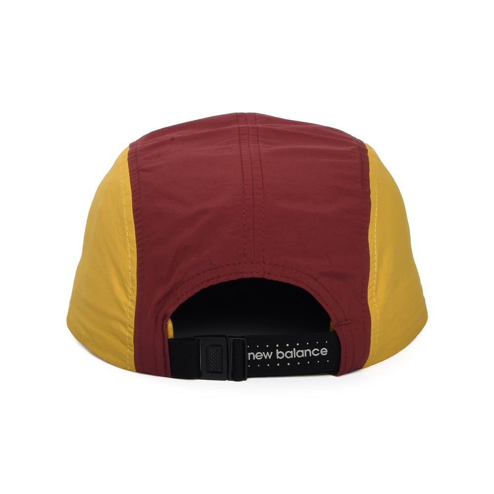 Casquette 5 Panel Recyclée Everyday bordeaux-moutarde NEW BALANCE