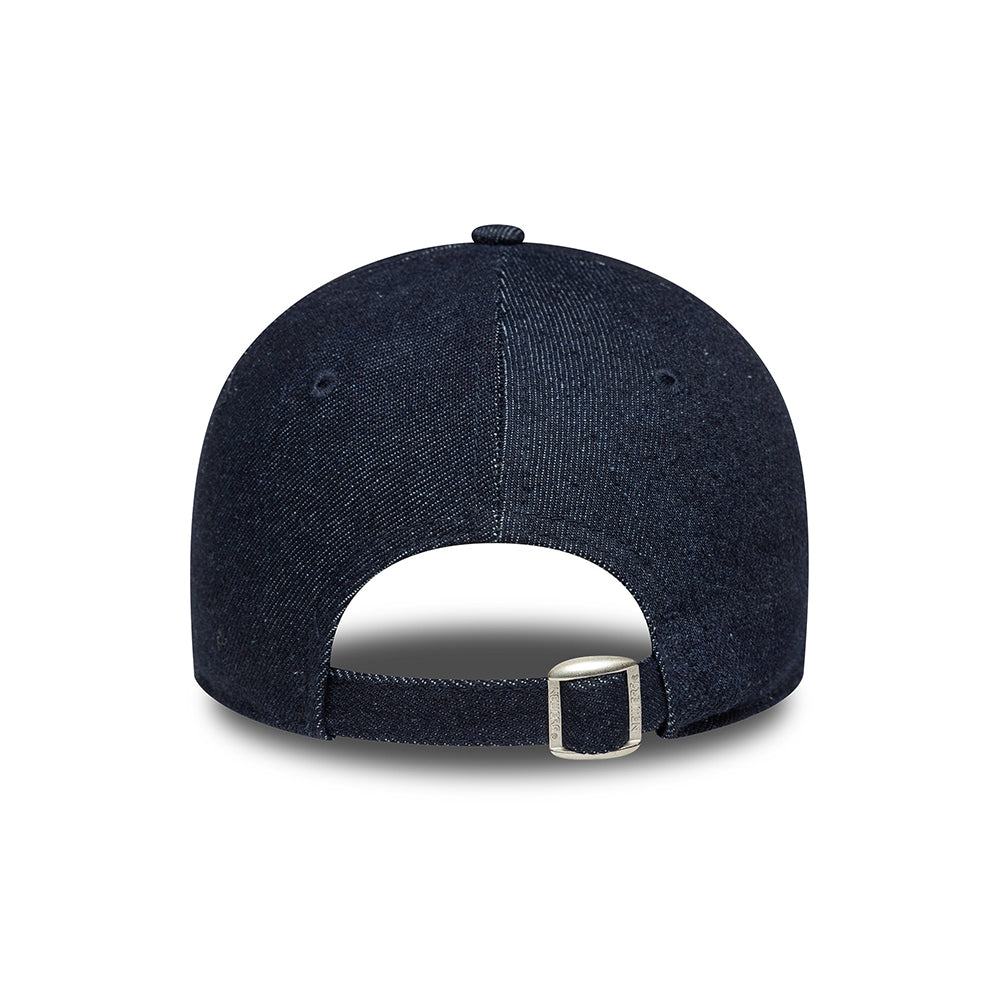 Casquette Femme 9FORTY MLB Sequin Denim New York Yankees bleu foncé NEW ERA