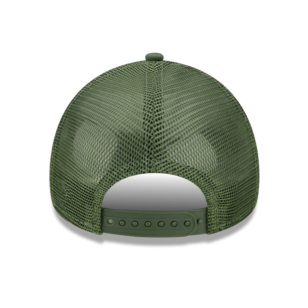 Casquette Trucker Enfant MLB Tonal Mesh A-Frame New York Yankees olive NEW ERA