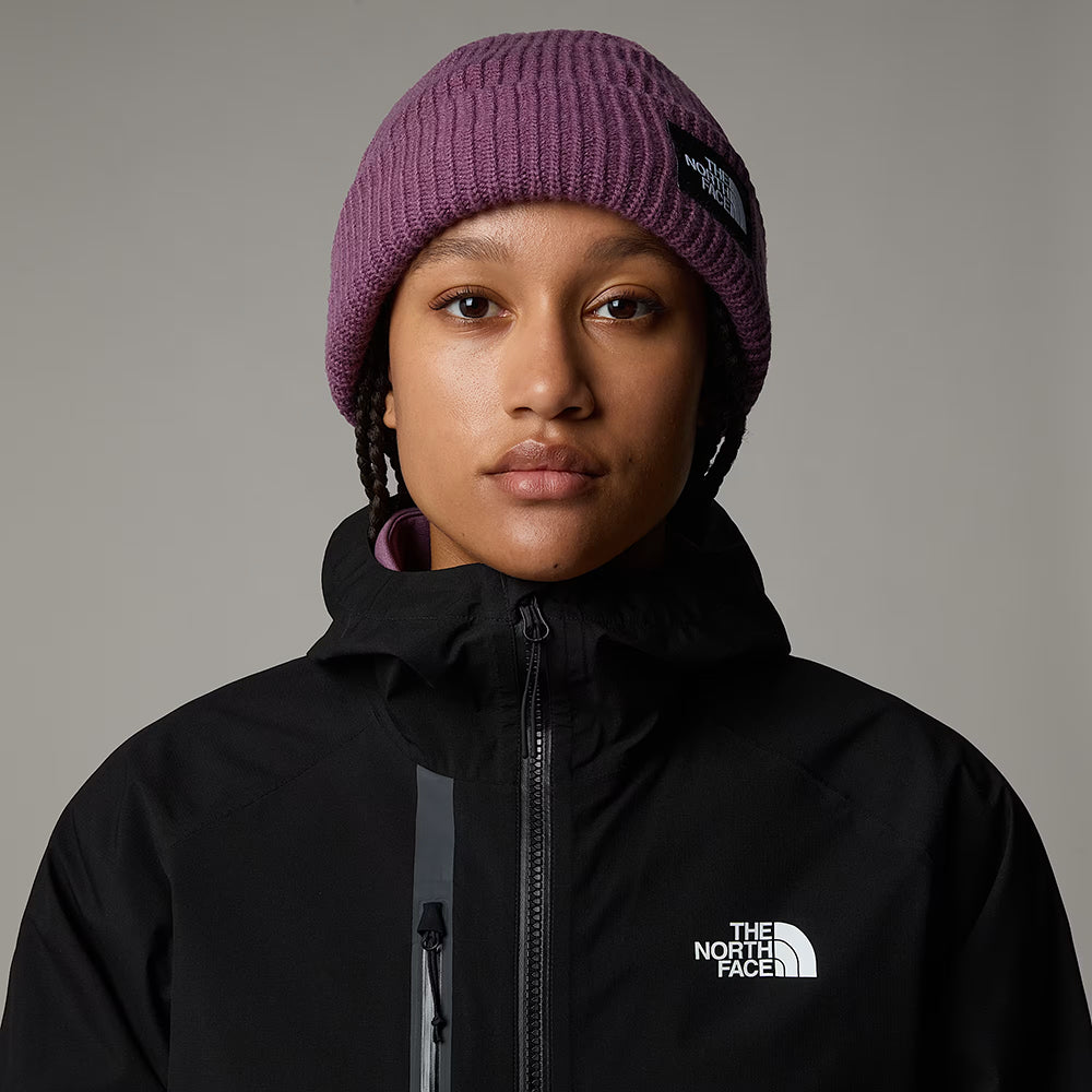 Bonnet Doublé Salty mauve foncé THE NORTH FACE