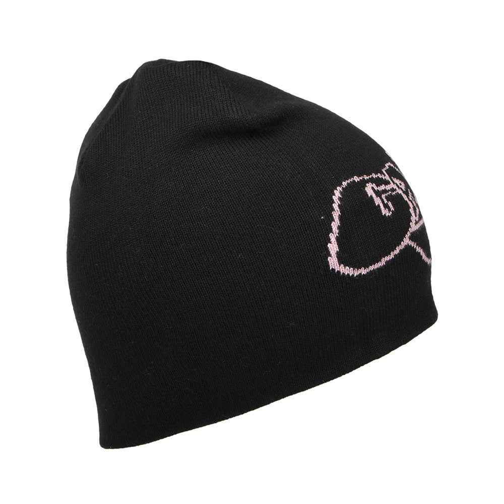 Bonnet Screwed Up Scripter noir-rose clair CARHARTT WIP