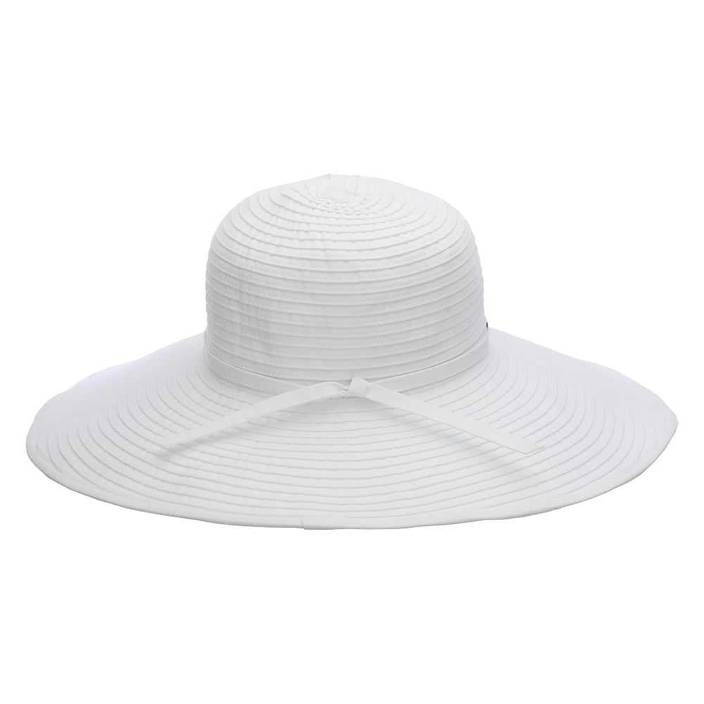 Chapeau Été à Bord Large Russo blanc SCALA