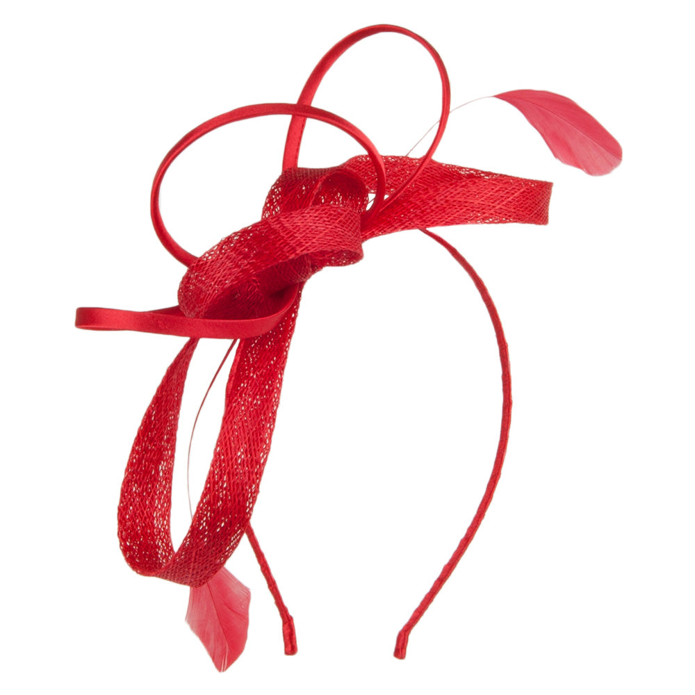 Chapeau Bibi Julie rouge JANE ANNE DESIGNS
