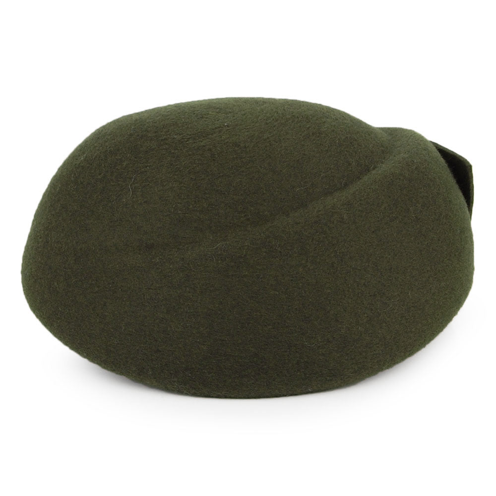Chapeau Calot en Laine avec Nœud Avery mousse WHITELEY