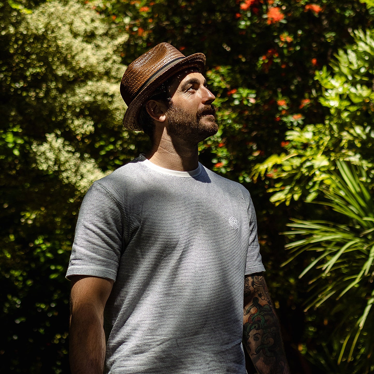 Chapeau Trilby en Paille Tribeca marron JAXON & JAMES