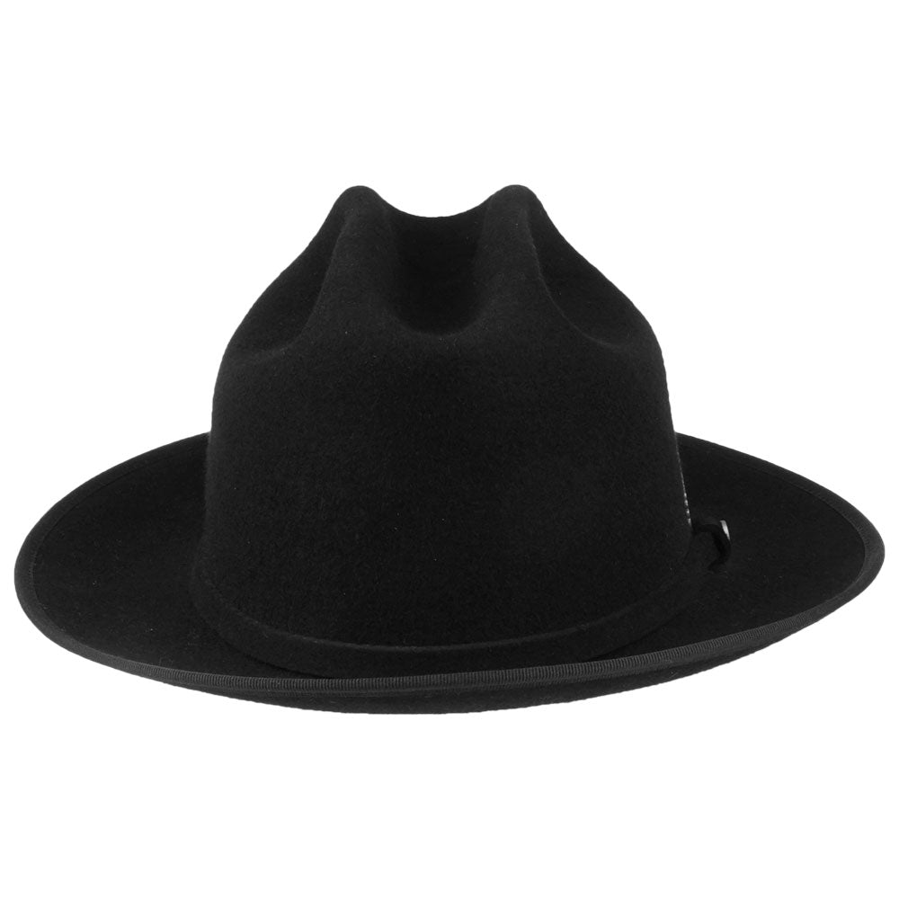 Chapeau de Cowboy en Laine Feutrée Open Road noir STETSON