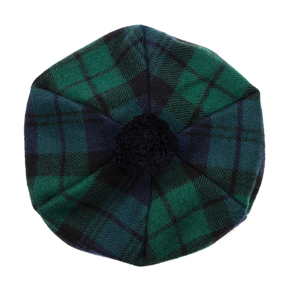 Chapeau Tam O'Shanter Black Watch Modern LOCHCARRON OF SCOTLAND