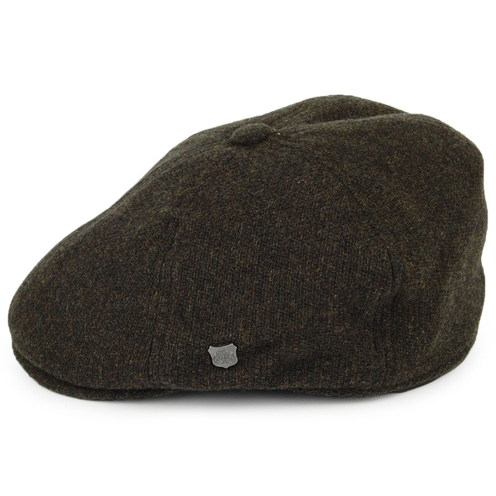Casquette Gavroche en Laine d'Agneau Mérinos Hudson loden FAILSWORTH