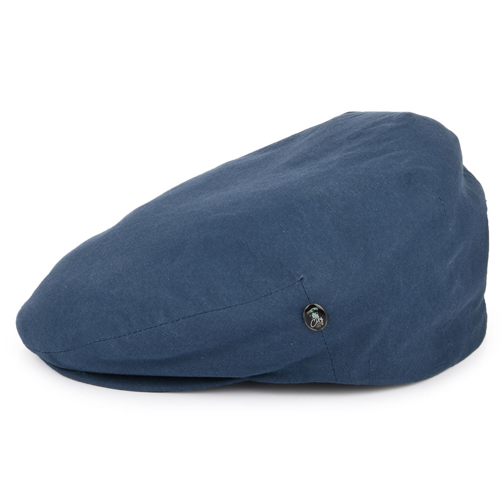 Casquette Plate en Coton Délavé bleu CITY SPORT