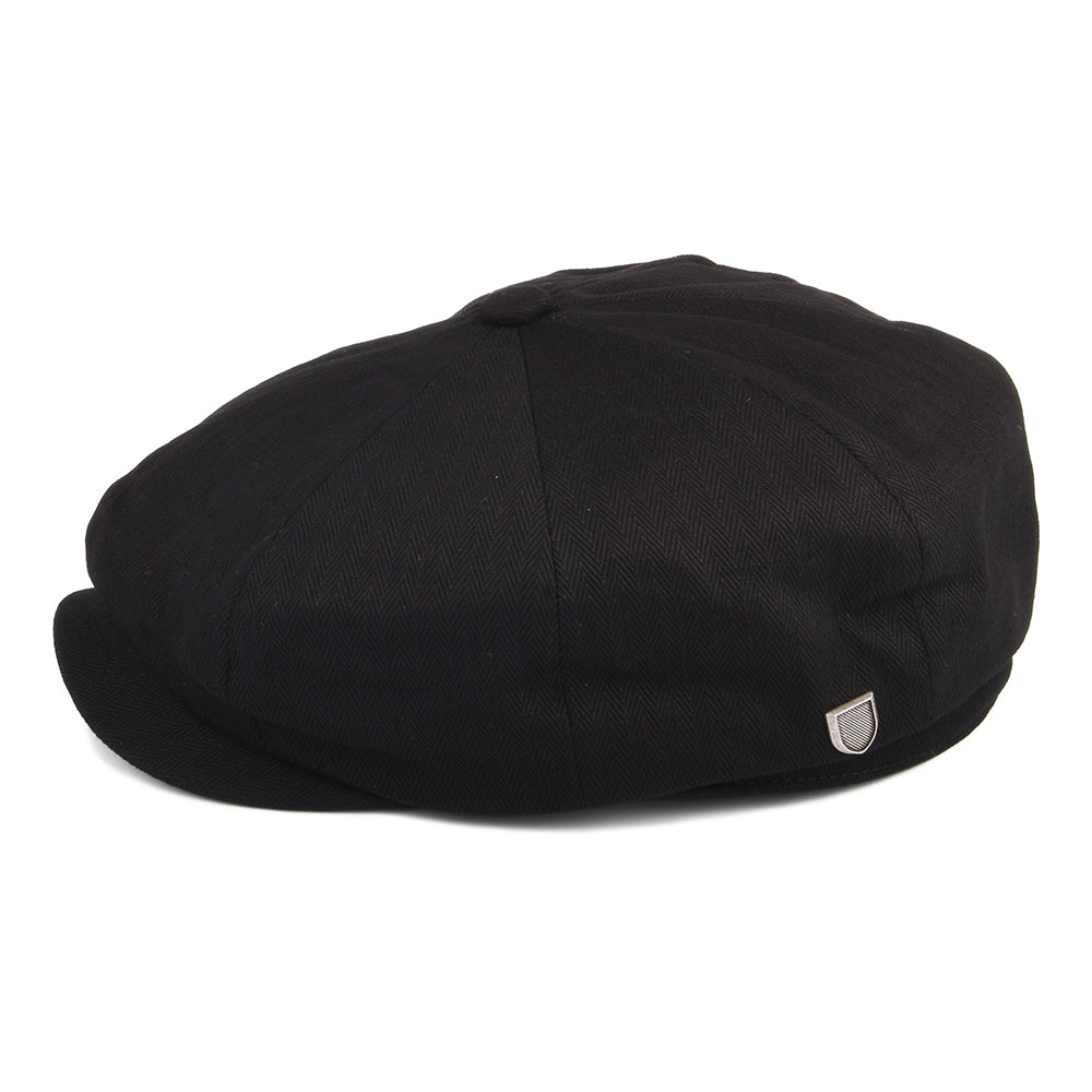 Casquette Gavroche Ample en Coton Brood noir BRIXTON