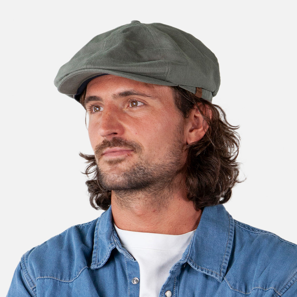 Casquette Gavroche Jamaica vert militaire BARTS