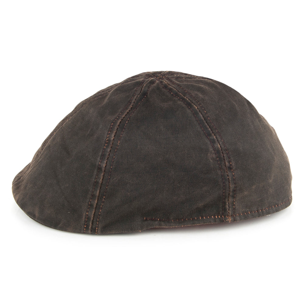 Casquette Plate Bec-de-Canard en Coton à Effet Usé DORFMAN PACIFIC