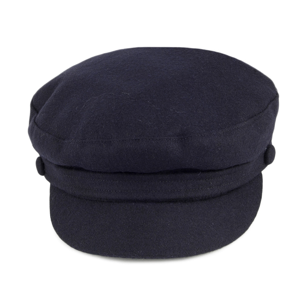 Casquette de Marin en Melton Mariner bleu marine FAILSWORTH