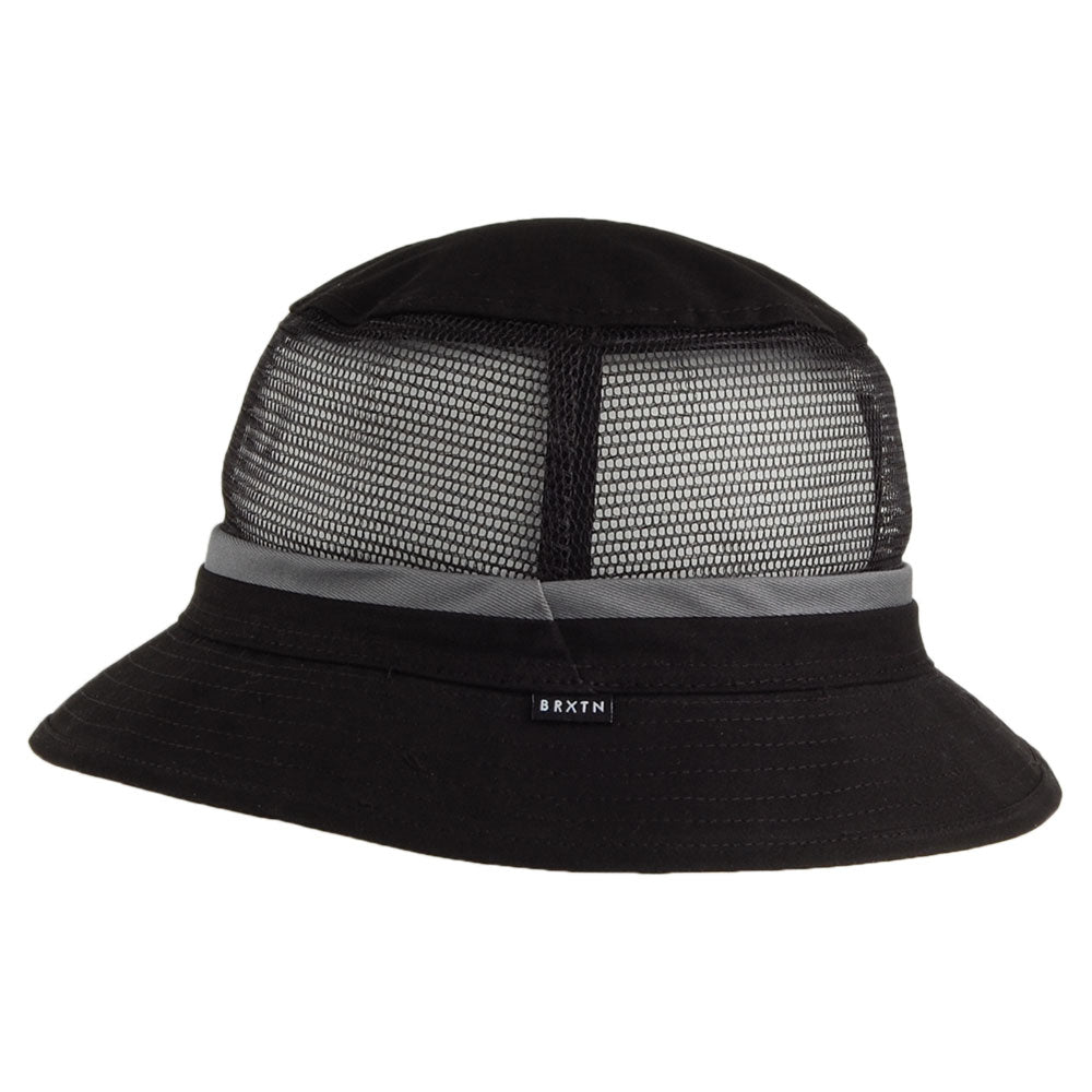 Chapeau Bob En Maille Hardy noir-gris BRIXTON