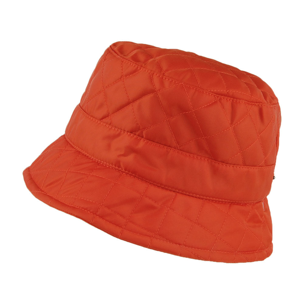 Chapeau Bob de Pluie Matelassé ocre BETMAR