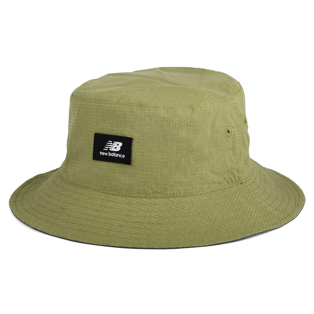 Chapeau Bob Réversible indigo-olive NEW BALANCE