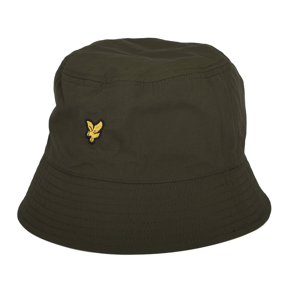 Chapeau Bob Ripstop Réversible noir-olive LYLE & SCOTT