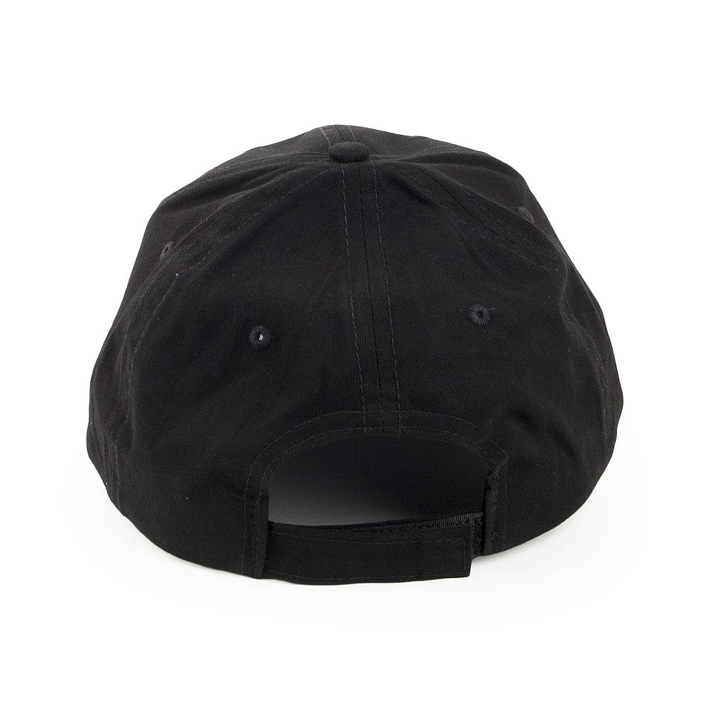 Casquette en Coton Brossé noir
