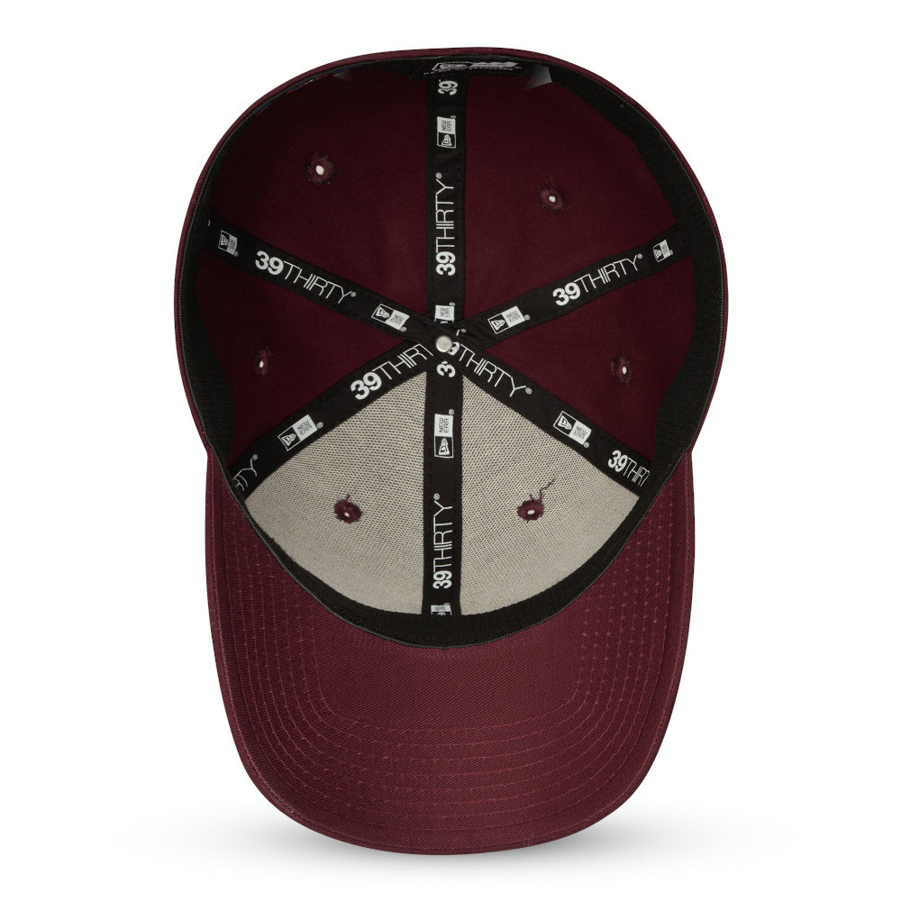 Casquette 39THIRTY MLB League Essential New York Yankees bordeaux NEW ERA