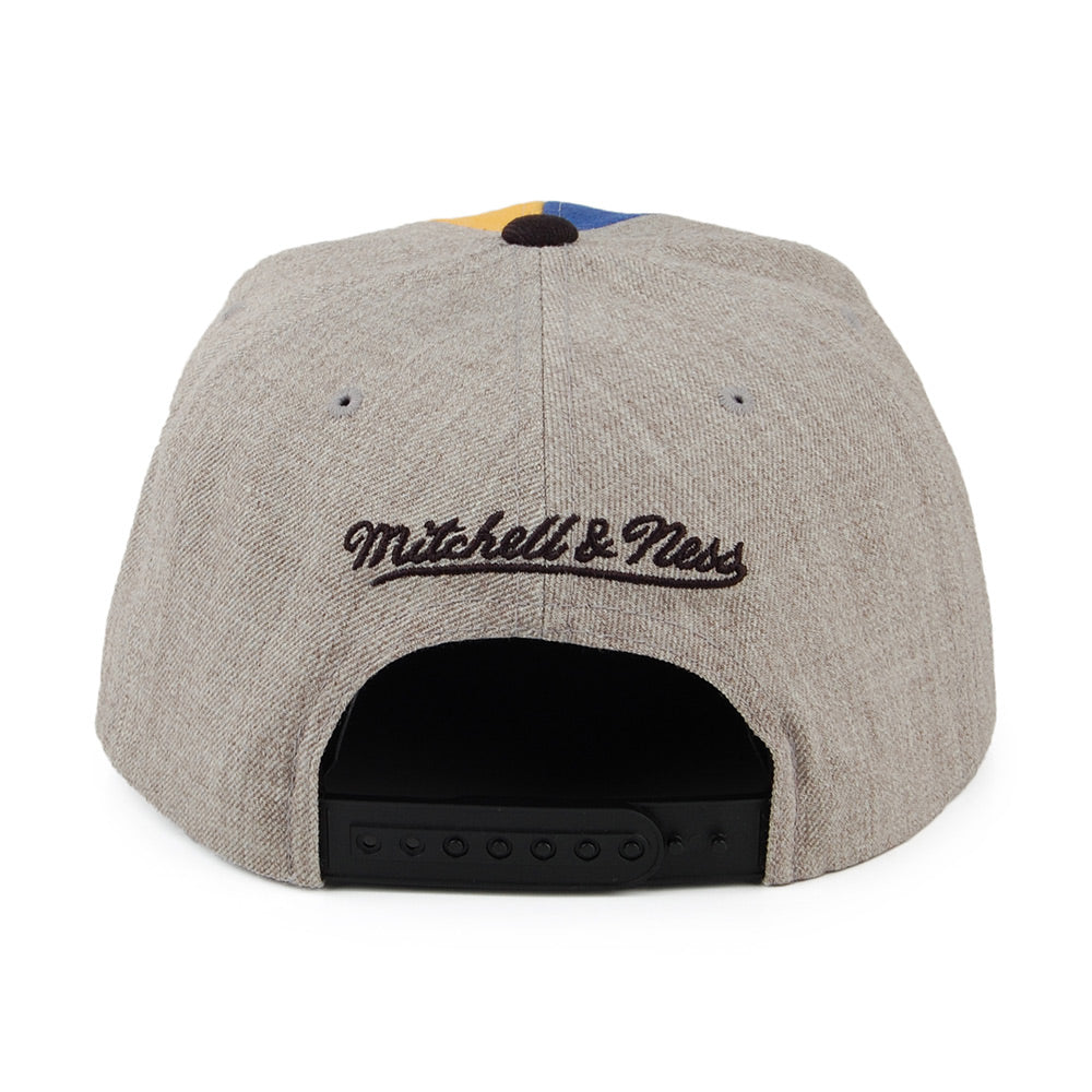 Casquette Snapback Equip Golden State Warriors gris MITCHELL & NESS