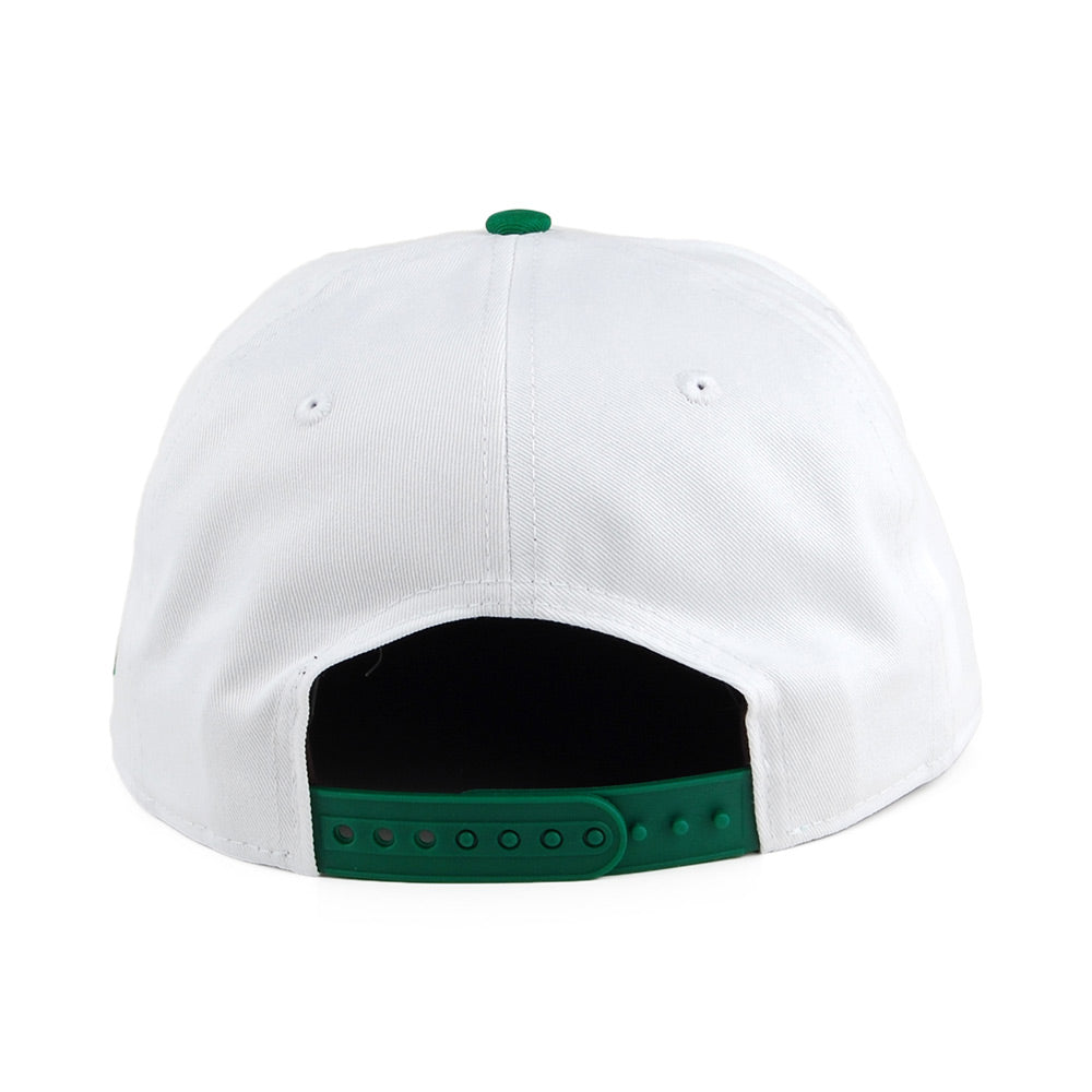 Casquette Snapback 9FIFTY Retro NBA Boston Celtics blanc-vert NEW ERA