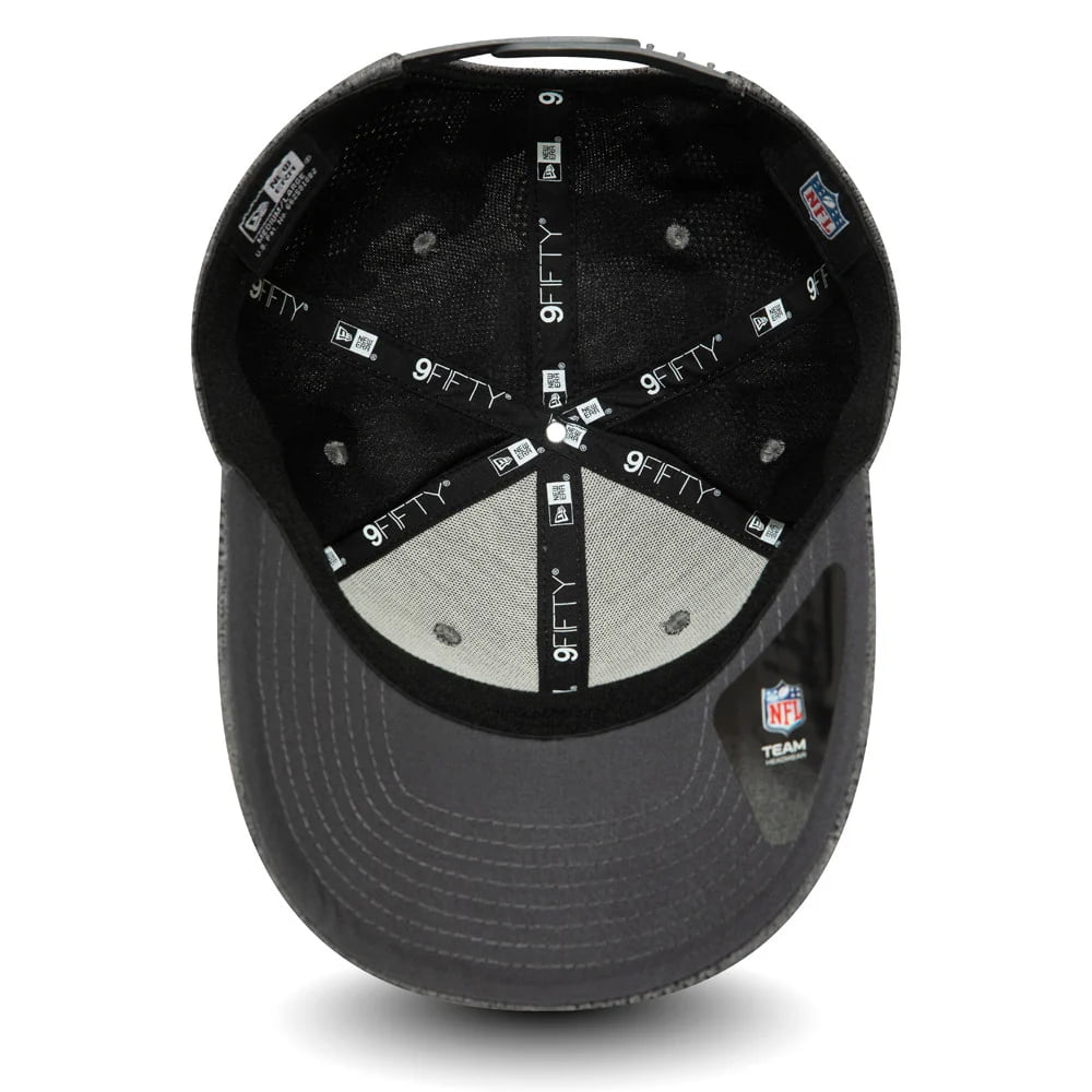 Casquette Snapback 9FIFTY NFL Engineered Plus Las Vegas Raiders noir-gris NEW ERA