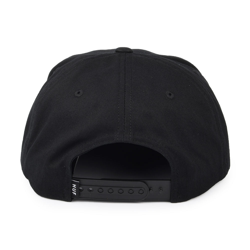 Casquette Snapback Non Structurée Box Logo noir HUF
