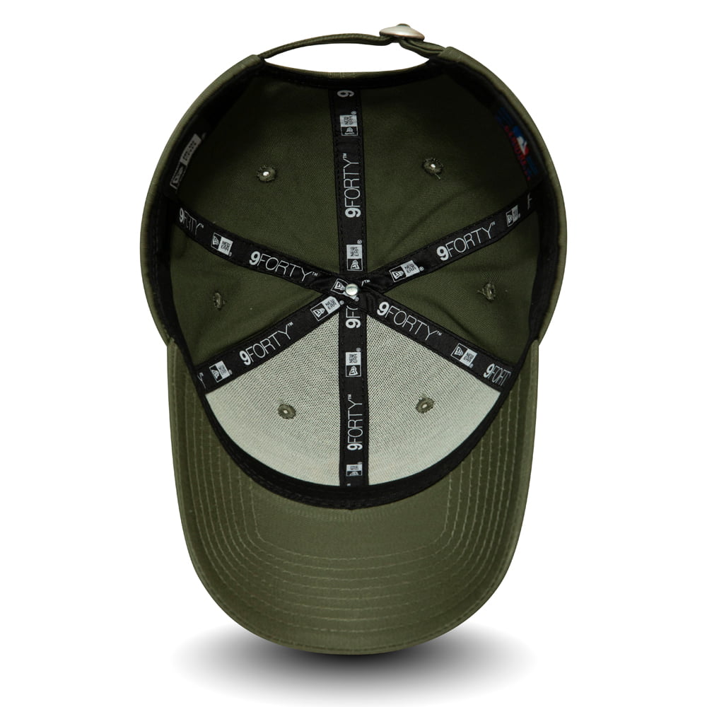 Casquette 9FORTY MLB League Essential New York Yankees olive-jaune NEW ERA