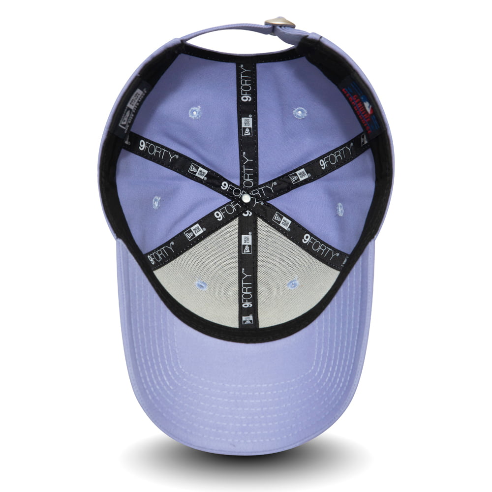 Casquette Femme 9FORTY MLB League Essential New York Yankees lavande NEW ERA