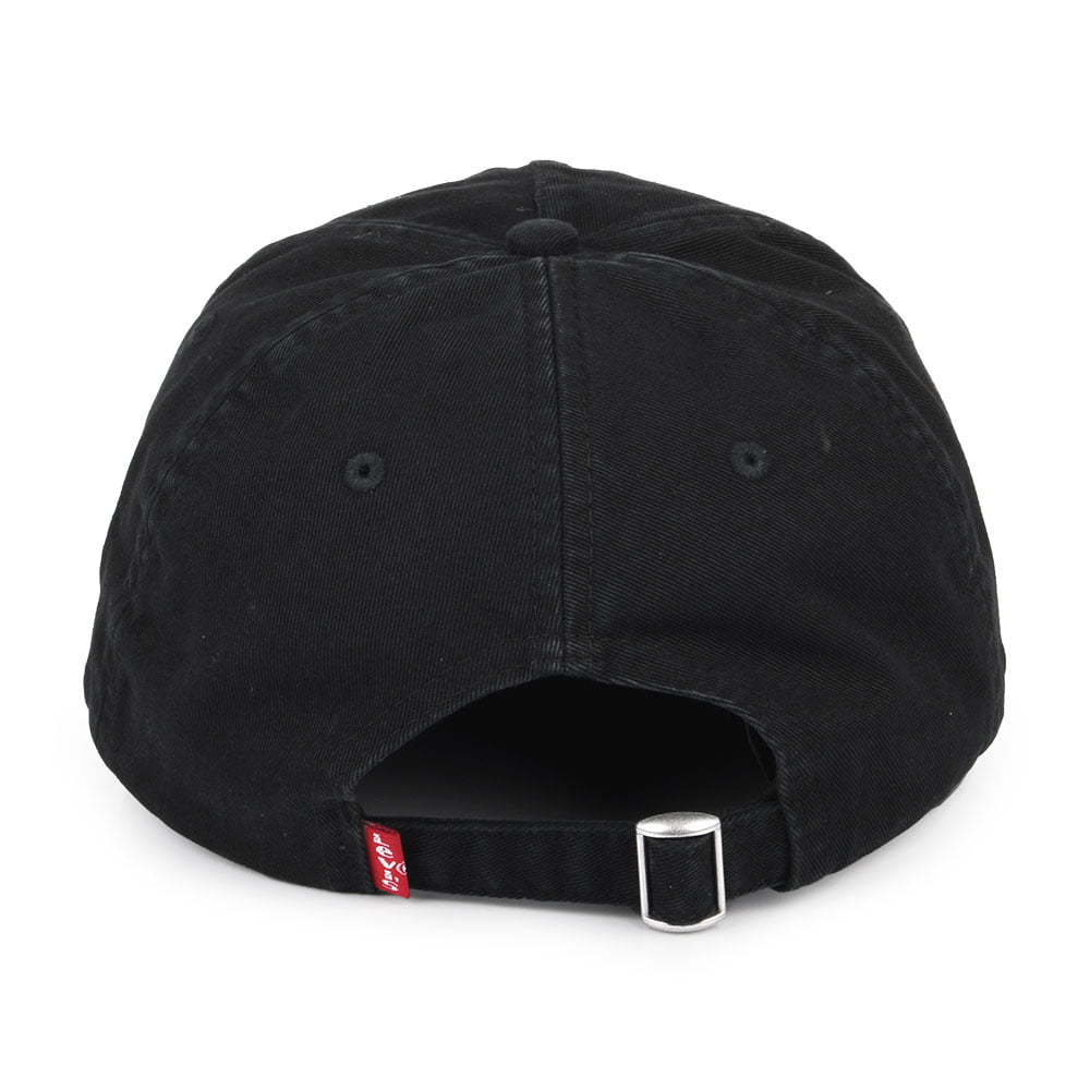 Casquette Délavée Debossed Big Batwing noir LEVI'S