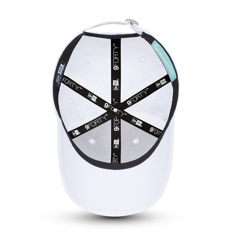 Casquette en Coton Brossé 9FORTY Vespa blanc NEW ERA