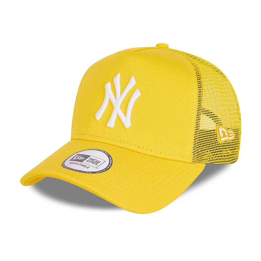 Casquette Trucker MLB Tonal Mesh New York Yankees jaune NEW ERA