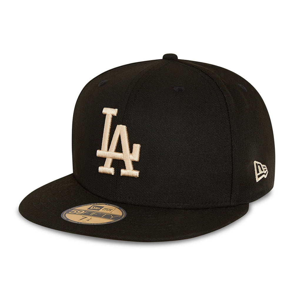 Casquette 59FIFTY MLB League Essential L.A. Dodgers noir-pierre NEW ERA