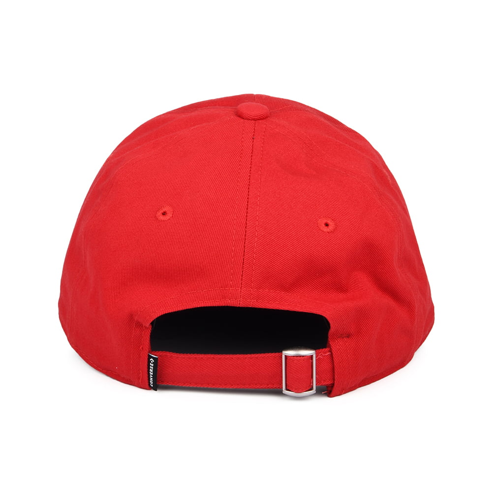 Casquette Tip Off en Coton rouge cerise CONVERSE