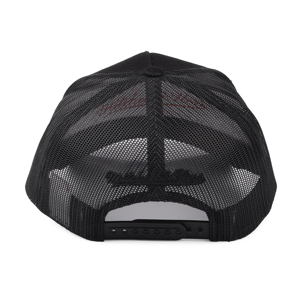 Casquette Trucker Branded Box Logo Classic noir-doré MITCHELL & NESS